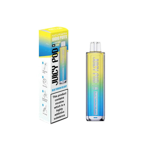 Shop Box of 10 - Juicy Pod Novamax 10K Prefilled Pod Kit - Box of 10 - Juicy Pod Novamax 10K Prefilled Pod Kit - Vape Blaze