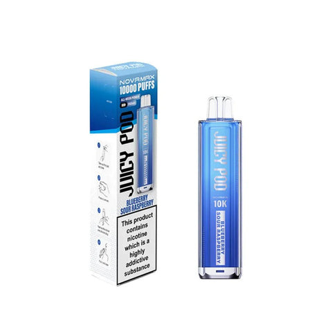 Shop Box of 10 - Juicy Pod Novamax 10K Prefilled Pod Kit - Box of 10 - Juicy Pod Novamax 10K Prefilled Pod Kit - Vape Blaze