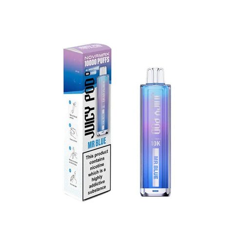 Shop Box of 10 - Juicy Pod Novamax 10K Prefilled Pod Kit - Box of 10 - Juicy Pod Novamax 10K Prefilled Pod Kit - Vape Blaze