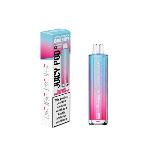 Shop Box of 10 - Juicy Pod Novamax 10K Prefilled Pod Kit - Box of 10 - Juicy Pod Novamax 10K Prefilled Pod Kit - Vape Blaze