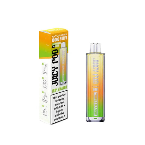 Shop Box of 10 - Juicy Pod Novamax 10K Prefilled Pod Kit - Box of 10 - Juicy Pod Novamax 10K Prefilled Pod Kit - Vape Blaze