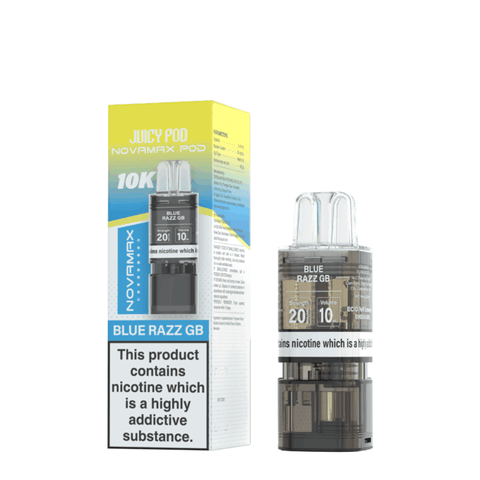 Shop Box of 10 - Juicy Pod Novamax 10K Prefilled Pods - Box of 10 - Juicy Pod Novamax 10K Prefilled Pods - Vape Blaze