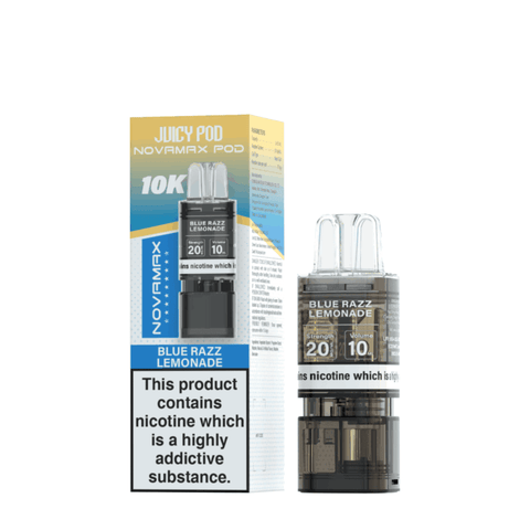 Shop Box of 10 - Juicy Pod Novamax 10K Prefilled Pods - Box of 10 - Juicy Pod Novamax 10K Prefilled Pods - Vape Blaze