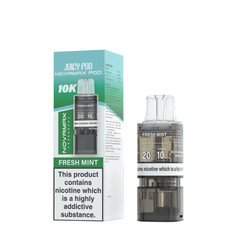 Shop Box of 10 - Juicy Pod Novamax 10K Prefilled Pods - Box of 10 - Juicy Pod Novamax 10K Prefilled Pods - Vape Blaze
