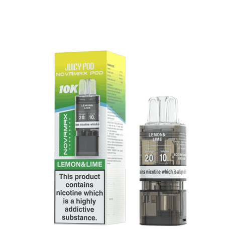 Shop Box of 10 - Juicy Pod Novamax 10K Prefilled Pods - Box of 10 - Juicy Pod Novamax 10K Prefilled Pods - Vape Blaze
