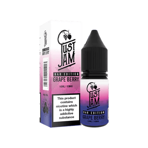 Shop Box of 10 - Just Jam Bar Edition 10ML Eliquid Nic Salts - Box of 10 - Just Jam Bar Edition 10ML Eliquid Nic Salts - Vape Blaze