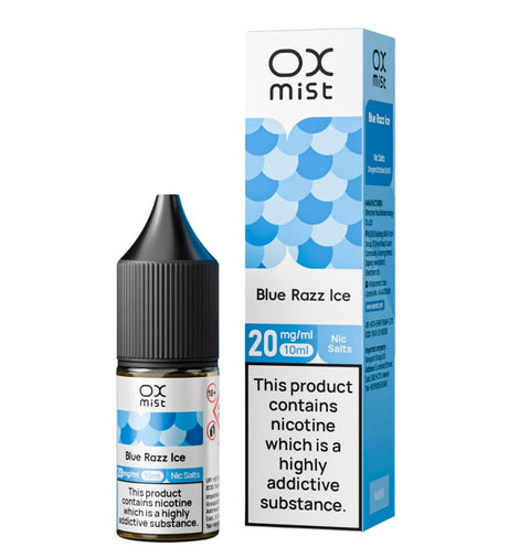 Shop Box of 10 - OX Mist 10ML Nic Salts - Box of 10 - OX Mist 10ML Nic Salts - Vape Blaze