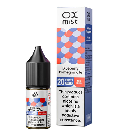Shop Box of 10 - OX Mist 10ML Nic Salts - Box of 10 - OX Mist 10ML Nic Salts - Vape Blaze