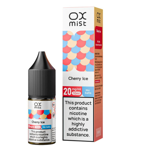 Shop Box of 10 - OX Mist 10ML Nic Salts - Box of 10 - OX Mist 10ML Nic Salts - Vape Blaze