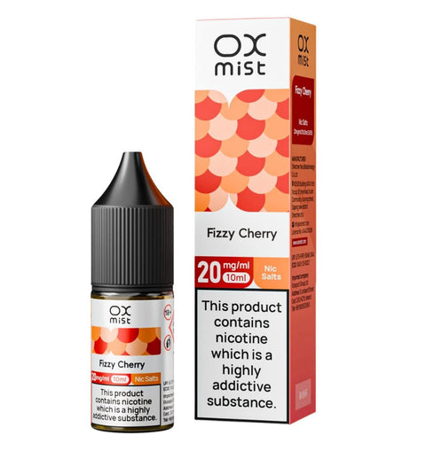 Shop Box of 10 - OX Mist 10ML Nic Salts - Box of 10 - OX Mist 10ML Nic Salts - Vape Blaze