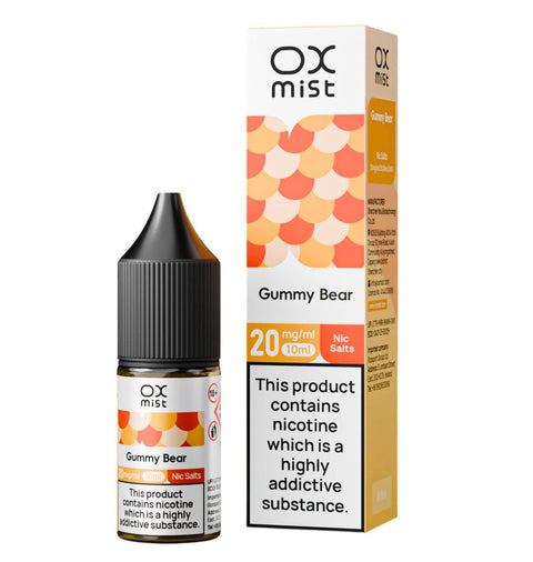 Shop Box of 10 - OX Mist 10ML Nic Salts - Box of 10 - OX Mist 10ML Nic Salts - Vape Blaze
