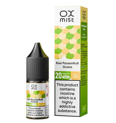 Shop Box of 10 - OX Mist 10ML Nic Salts - Box of 10 - OX Mist 10ML Nic Salts - Vape Blaze