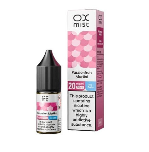 Shop Box of 10 - OX Mist 10ML Nic Salts - Box of 10 - OX Mist 10ML Nic Salts - Vape Blaze