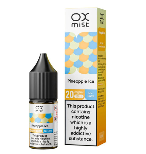 Shop Box of 10 - OX Mist 10ML Nic Salts - Box of 10 - OX Mist 10ML Nic Salts - Vape Blaze