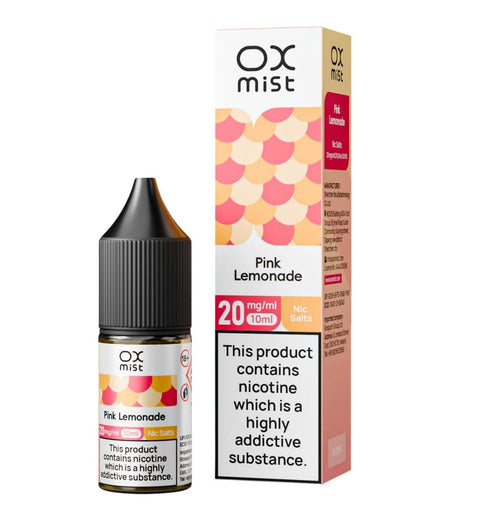 Shop Box of 10 - OX Mist 10ML Nic Salts - Box of 10 - OX Mist 10ML Nic Salts - Vape Blaze