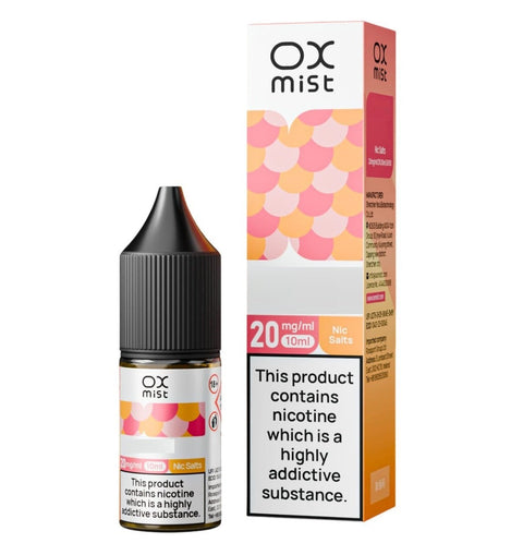 Shop Box of 10 - OX Mist 10ML Nic Salts - Box of 10 - OX Mist 10ML Nic Salts - Vape Blaze