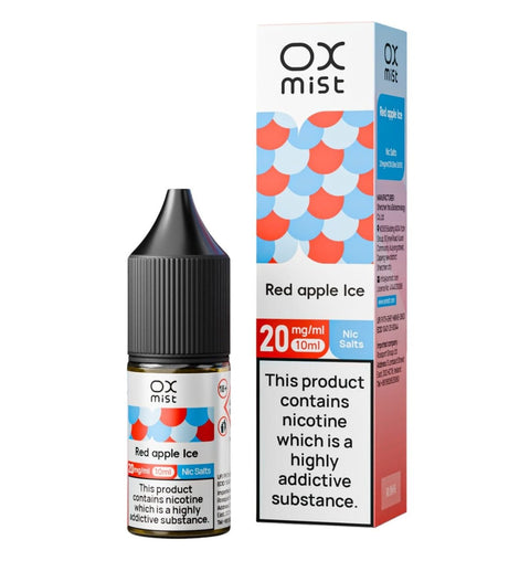 Shop Box of 10 - OX Mist 10ML Nic Salts - Box of 10 - OX Mist 10ML Nic Salts - Vape Blaze