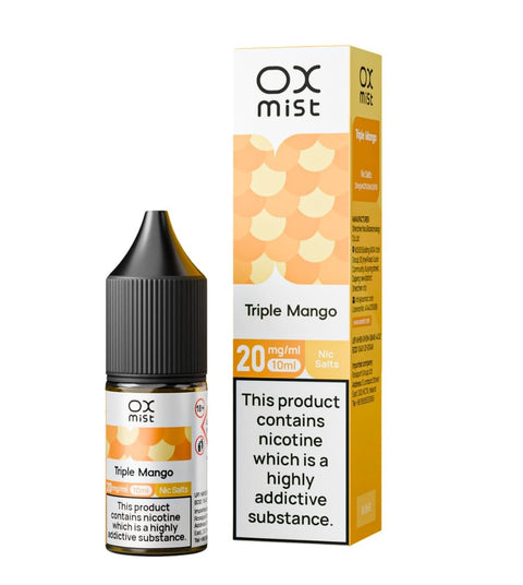 Shop Box of 10 - OX Mist 10ML Nic Salts - Box of 10 - OX Mist 10ML Nic Salts - Vape Blaze