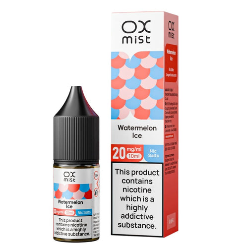 Shop Box of 10 - OX Mist 10ML Nic Salts - Box of 10 - OX Mist 10ML Nic Salts - Vape Blaze