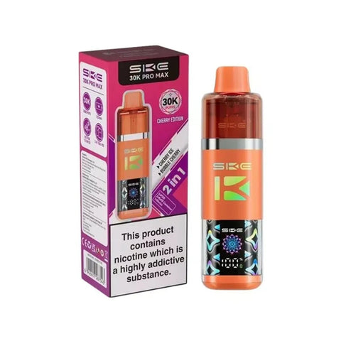 Shop Box of 10 - SKE Pro Max 30K Prefilled Pod Vape Kit - Box of 10 - SKE Pro Max 30K Prefilled Pod Vape Kit - Vape Blaze