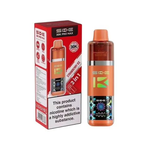 Shop Box of 10 - SKE Pro Max 30K Prefilled Pod Vape Kit - Box of 10 - SKE Pro Max 30K Prefilled Pod Vape Kit - Vape Blaze