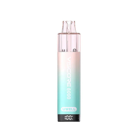 Shop Box Of 10 - Uwell Viscore 8000 Prefilled Pod Vape Kit - Box Of 10 - Uwell Viscore 8000 Prefilled Pod Vape Kit - Vape Blaze