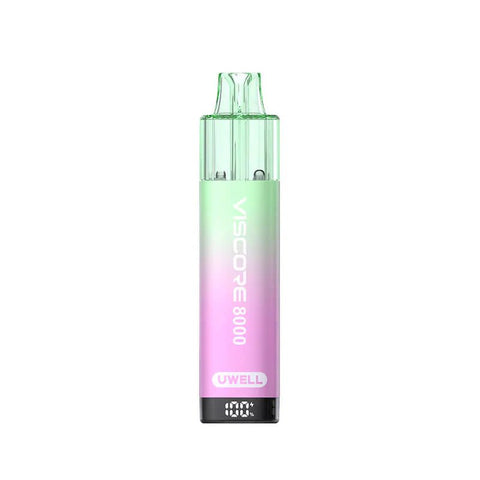 Shop Box Of 10 - Uwell Viscore 8000 Prefilled Pod Vape Kit - Box Of 10 - Uwell Viscore 8000 Prefilled Pod Vape Kit - Vape Blaze
