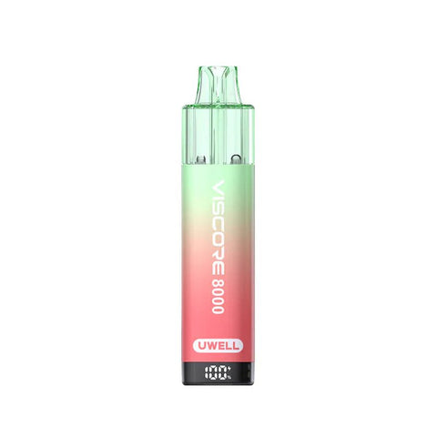 Shop Box Of 10 - Uwell Viscore 8000 Prefilled Pod Vape Kit - Box Of 10 - Uwell Viscore 8000 Prefilled Pod Vape Kit - Vape Blaze