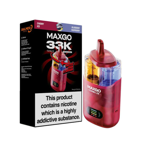 Shop Box of 3 - Relx Maxgo 33k Prefilled Pod Vape Kit - Box of 3 - Relx Maxgo 33k Prefilled Pod Vape Kit - Vape Blaze