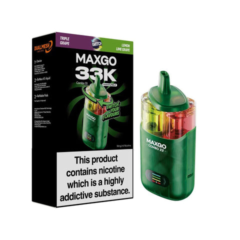 Shop Box of 3 - Relx Maxgo 33k Prefilled Pod Vape Kit - Box of 3 - Relx Maxgo 33k Prefilled Pod Vape Kit - Vape Blaze