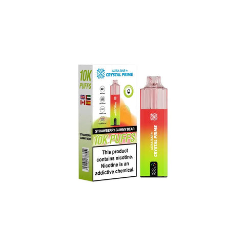 Shop Box of 5 - Crystal Prime Aura 10K Prefilled Pod Kit - Box of 5 - Crystal Prime Aura 10K Prefilled Pod Kit - Vape Blaze