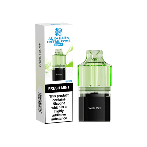 Shop Box of 5 - Crystal Prime Aura 10K Prefilled Pods - Box of 5 - Crystal Prime Aura 10K Prefilled Pods - Vape Blaze