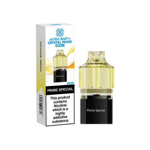 Shop Box of 5 - Crystal Prime Aura 10K Prefilled Pods - Box of 5 - Crystal Prime Aura 10K Prefilled Pods - Vape Blaze