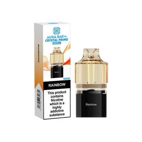 Shop Box of 5 - Crystal Prime Aura 10K Prefilled Pods - Box of 5 - Crystal Prime Aura 10K Prefilled Pods - Vape Blaze