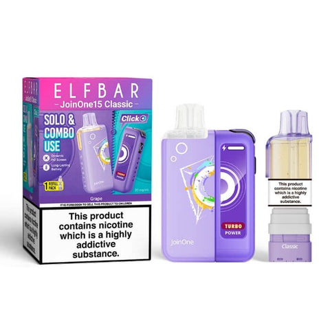 Shop Box of 5 - Elf Bar Join One 15 Prefilled Pod Kit - Box of 5 - Elf Bar Join One 15 Prefilled Pod Kit - Vape Blaze