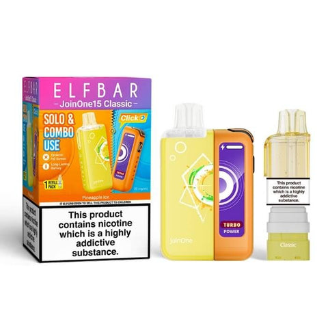 Shop Box of 5 - Elf Bar Join One 15 Prefilled Pod Kit - Box of 5 - Elf Bar Join One 15 Prefilled Pod Kit - Vape Blaze