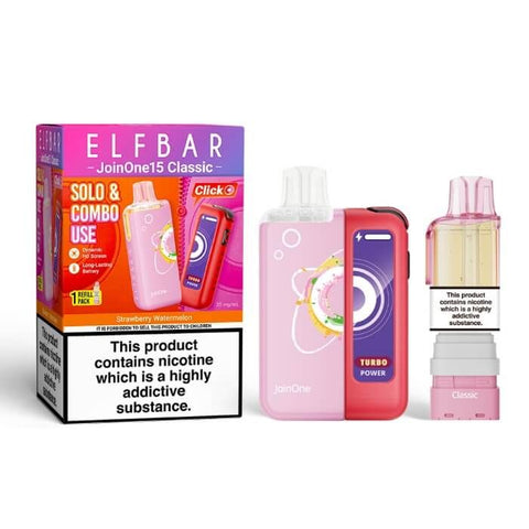 Shop Box of 5 - Elf Bar Join One 15 Prefilled Pod Kit - Box of 5 - Elf Bar Join One 15 Prefilled Pod Kit - Vape Blaze