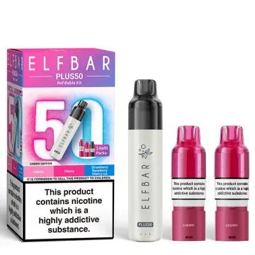 Shop Box of 5 - Elf Bar Plus 50 Prefilled Pod Kit - Box of 5 - Elf Bar Plus 50 Prefilled Pod Kit - Vape Blaze
