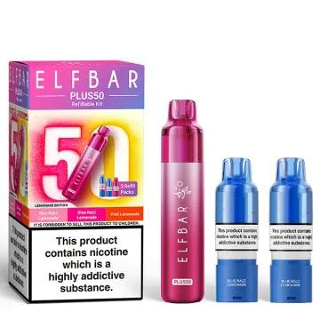 Shop Box of 5 - Elf Bar Plus 50 Prefilled Pod Kit - Box of 5 - Elf Bar Plus 50 Prefilled Pod Kit - Vape Blaze