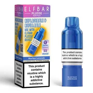 Shop Box of 5 - Elf Bar Plus 50 Prefilled Pods - Box of 5 - Elf Bar Plus 50 Prefilled Pods - Vape Blaze
