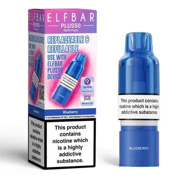 Shop Box of 5 - Elf Bar Plus 50 Prefilled Pods - Box of 5 - Elf Bar Plus 50 Prefilled Pods - Vape Blaze
