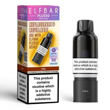 Shop Box of 5 - Elf Bar Plus 50 Prefilled Pods - Box of 5 - Elf Bar Plus 50 Prefilled Pods - Vape Blaze