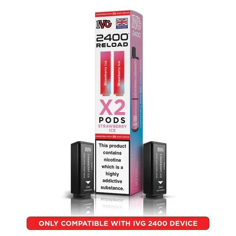 Shop Box of 5 - IVG 2400 Reload 4IN1 Prefilled Pods - Box of 5 - IVG 2400 Reload 4IN1 Prefilled Pods - Vape Blaze