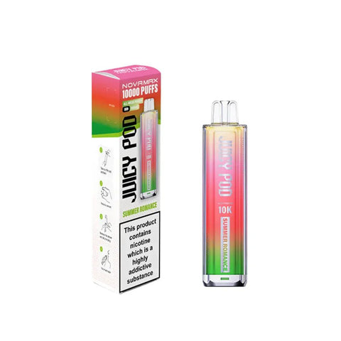 Shop Box of 5 - Juicy Pod Novamax 10K Prefilled Pod Kit - Box of 5 - Juicy Pod Novamax 10K Prefilled Pod Kit - Vape Blaze