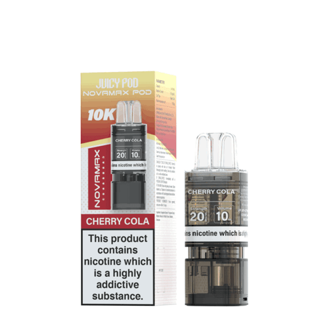 Shop Box of 5 - Juicy Pod Novamax 10K Prefilled Pods - Box of 5 - Juicy Pod Novamax 10K Prefilled Pods - Vape Blaze
