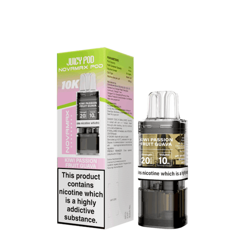 Shop Box of 5 - Juicy Pod Novamax 10K Prefilled Pods - Box of 5 - Juicy Pod Novamax 10K Prefilled Pods - Vape Blaze