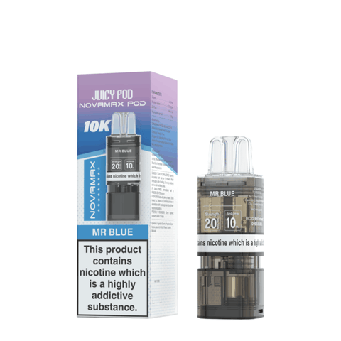 Shop Box of 5 - Juicy Pod Novamax 10K Prefilled Pods - Box of 5 - Juicy Pod Novamax 10K Prefilled Pods - Vape Blaze