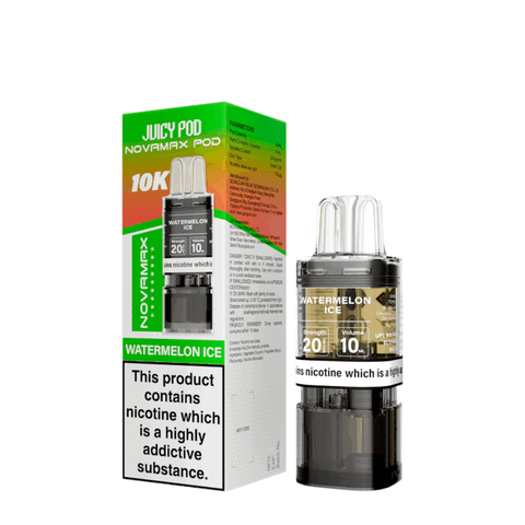 Shop Box of 5 - Juicy Pod Novamax 10K Prefilled Pods - Box of 5 - Juicy Pod Novamax 10K Prefilled Pods - Vape Blaze
