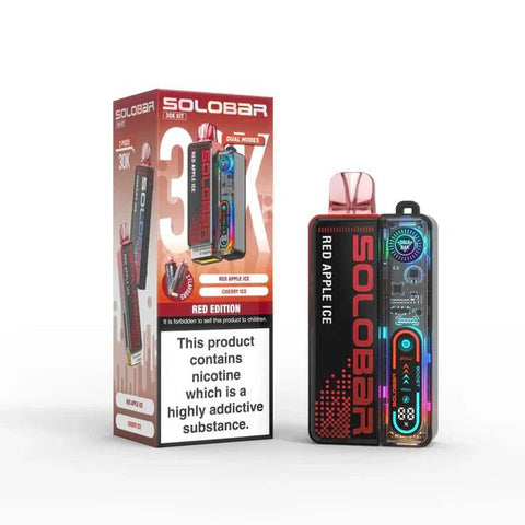 Shop Box of 5 - Solo Bar 30K Prefilled Pod Vape Kit - Box of 5 - Solo Bar 30K Prefilled Pod Vape Kit - Vape Blaze