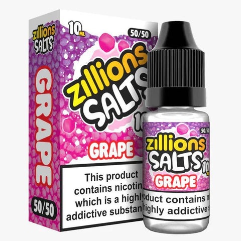 Shop Box Of 5 - Zillion 10ML Nic Salts - Box Of 5 - Zillion 10ML Nic Salts - Vape Blaze